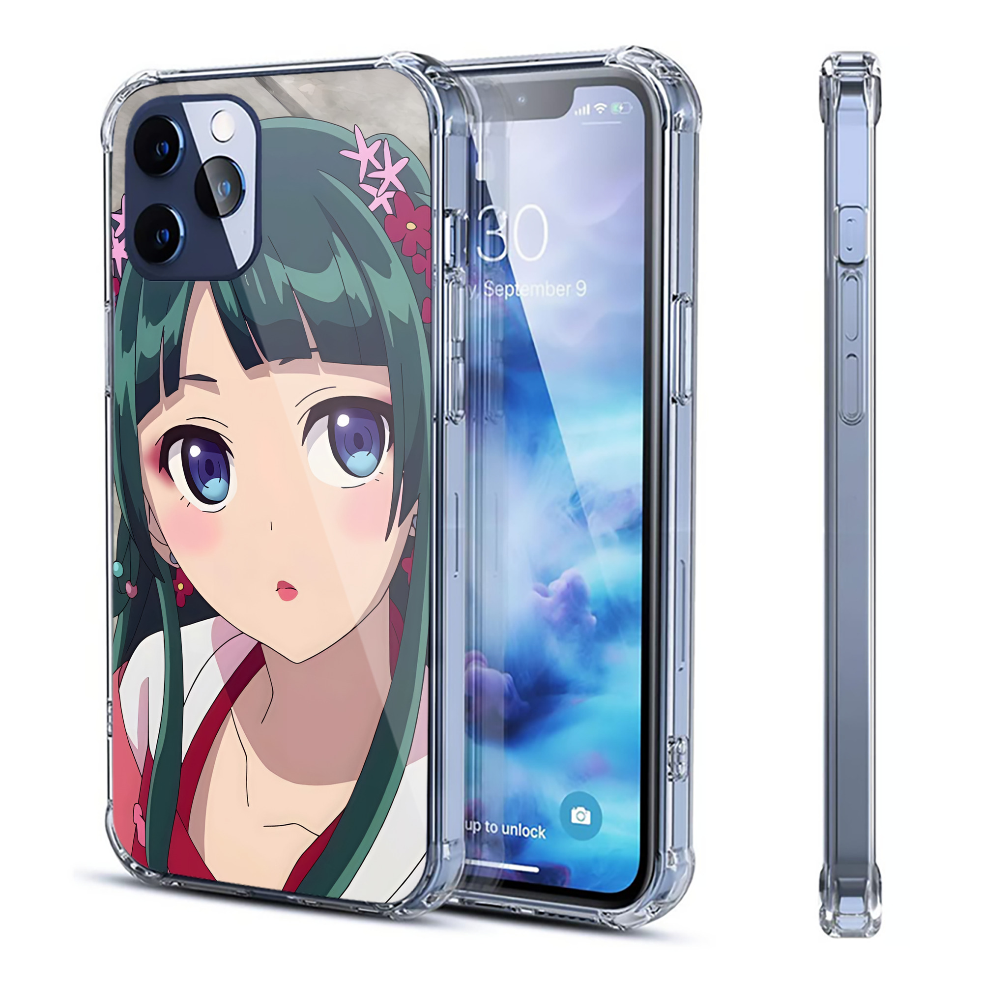 （画像用） 薬屋のひとりごと The Apothecary Diaries 【iPhone 12シリーズ対応】透明スマホケース（クリアソフトケース）
